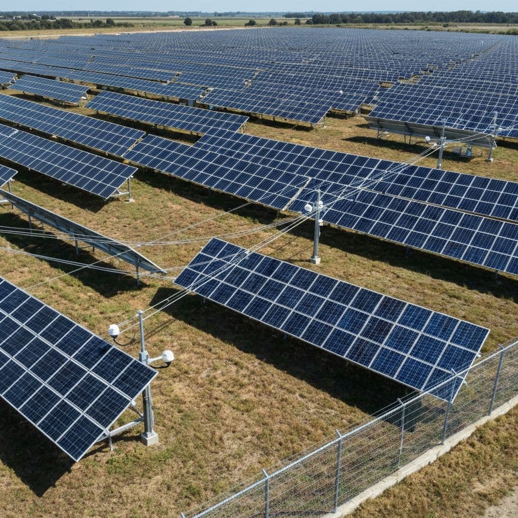 Fiber optic sensing for Solar Farms